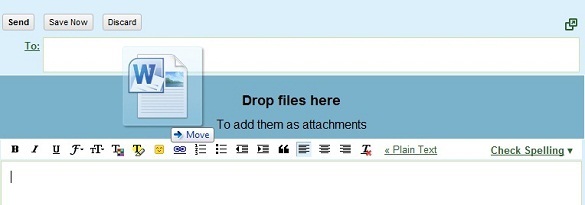 Gmail Attachement