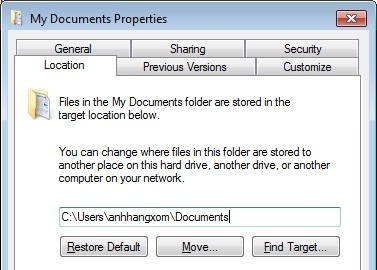 Move My Documents