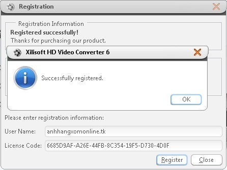Xilisoft HD Video Converter - Free license key