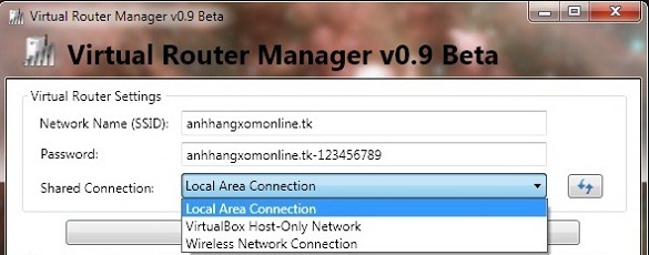 VirtualRouterManager