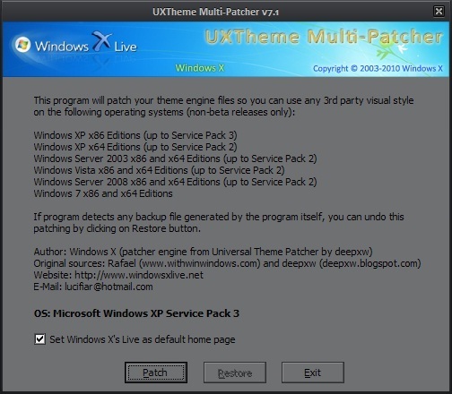 Hướng dẫn cài theme cho Windows XP