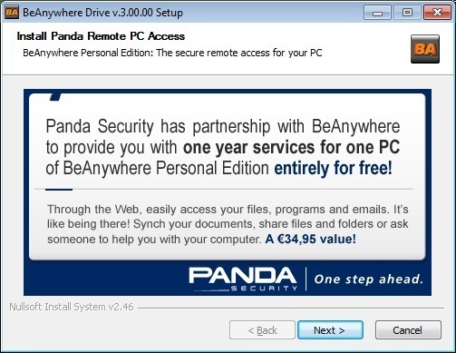 Panda Internet Security 2012 - BeAnywhere