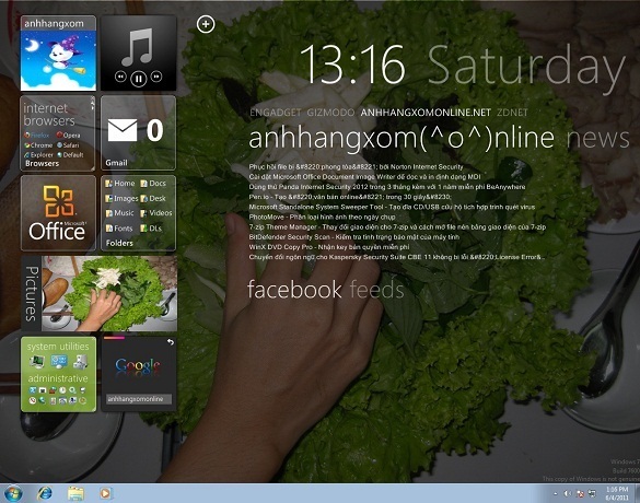 Biến giao diện Desktop thành giao diện của Windows 8