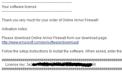 Emsisoft Online Armor Premium 5.1 - Nhận key bản quyền miễn phí