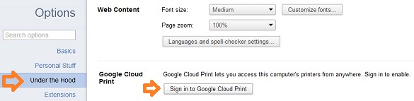 Chia sẻ máy in qua mạng Internet với dịch vụ Google Cloud Print