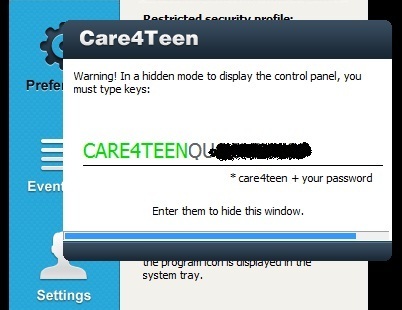 Care4Teen - Theo dõi máy tính từ xa qua Internet