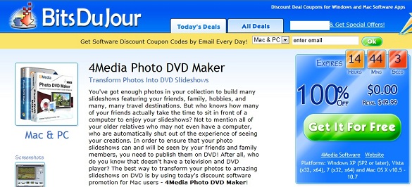 4Media Photo DVD Maker - Nhận key bản quyền miễn phí