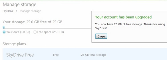 Microsoft SkyDrive chính thức phát hành