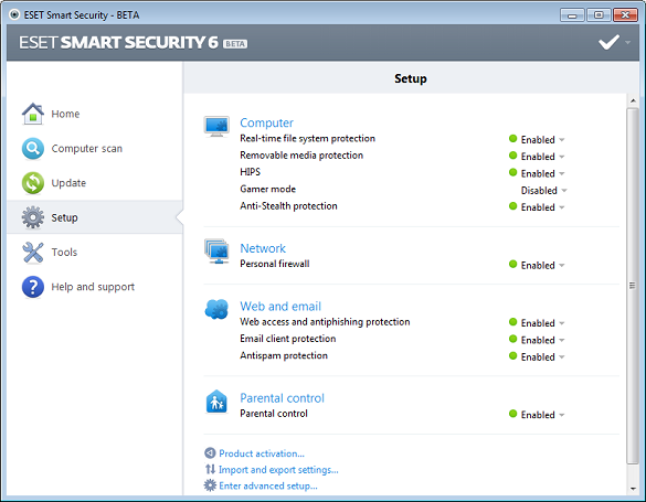 ESET Smart Security 6 và ESET NOD32 Antivirus 6 phát hành bản dùng thử