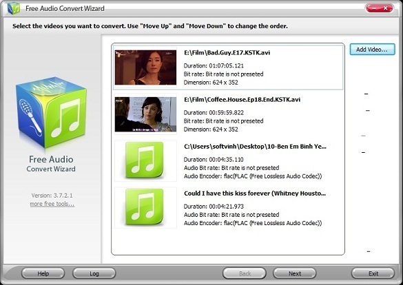 FreeAudioVideoSoft – Kho phần mềm chuyển đổi âm thanh/phim ảnh miễn phí