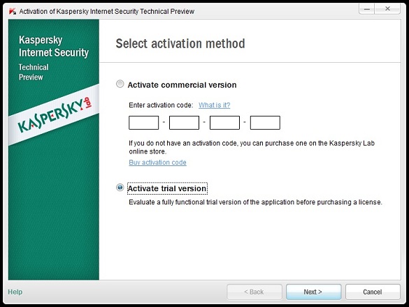 Dùng thử 3 tháng Kaspersky Internet Security 2013 Techinical Preview