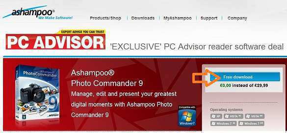 Ashampoo Photo Commander 9 - Nhận key bản quyền miễn phí