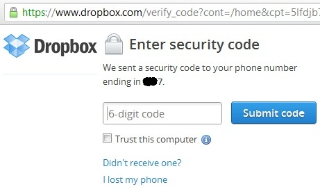 Dropbox chính thức triển khai tính năng bảo mật kép