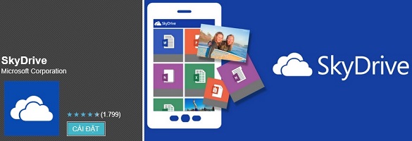 SkyDrive cho điện thoại Android chính thức phát hành