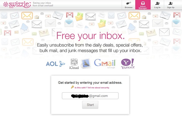 Swizzle Inbox Manager - Tự động quét email và unsubscribe