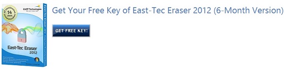 East-Tec Eraser 2012 - Nhận key bản quyền miễn phí