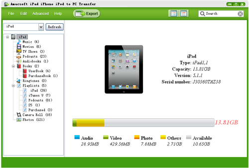iPad iPhone iPod to PC Transfer - Nhận key bản quyền miễn phí