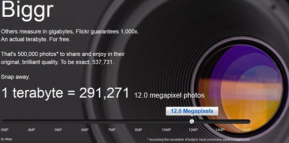 Flickr - Dịch vụ backup hình ảnh lý tưởng với dung lượng 1TB