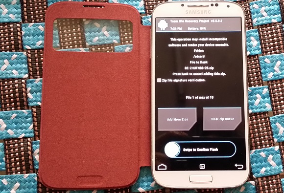 Root, cài Recovery và ROM mới cho Galaxy S4